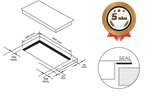 BẾP ĐIỆN TỪ BOSS BKI686J